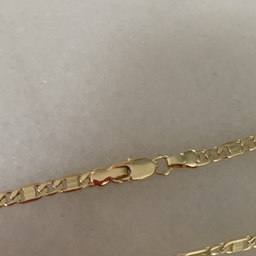 🌟 New Gold Plated Necklace Chain 22” # 30 - Picture 4 of 4